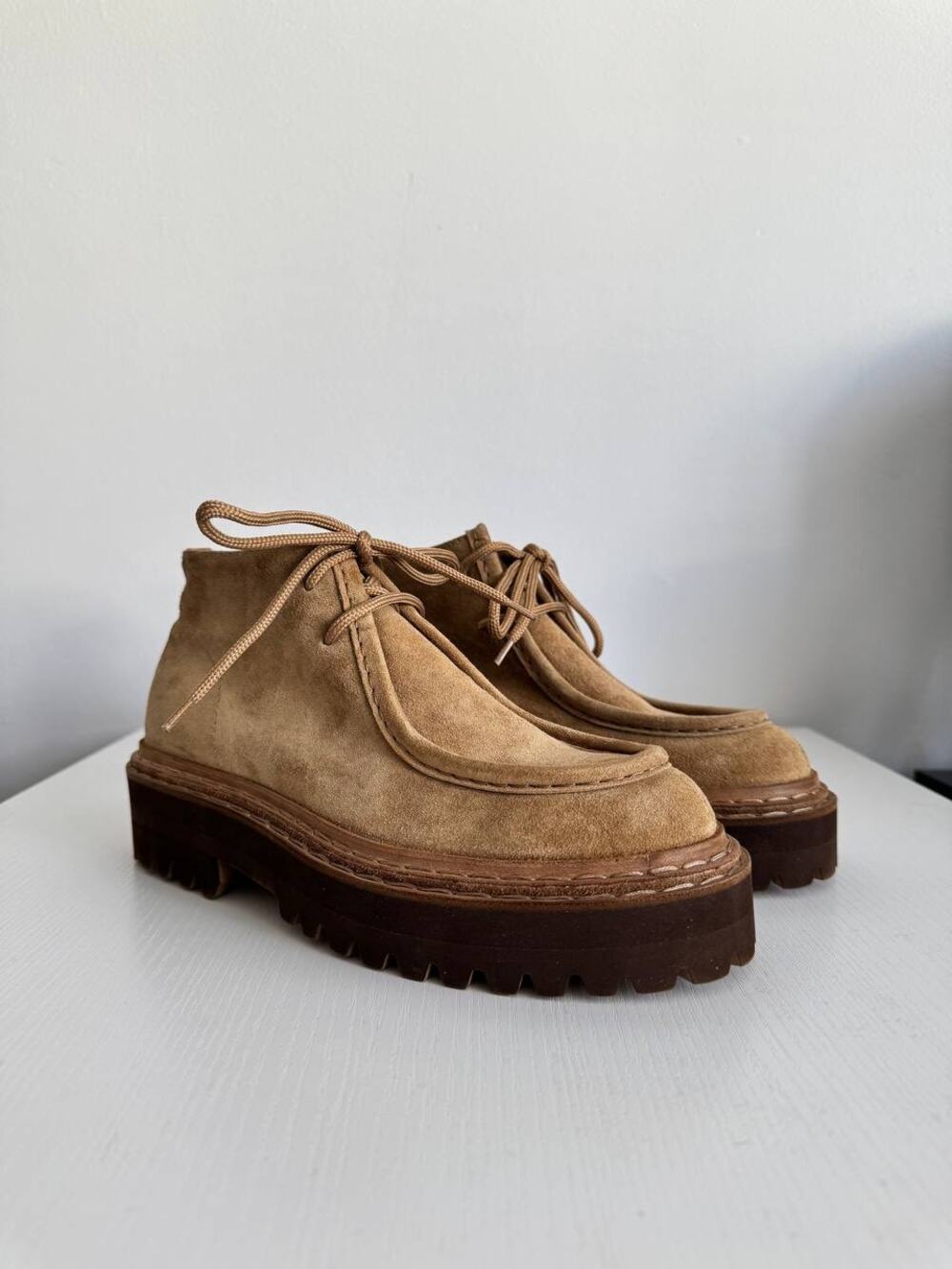 Officine Creative Blossom 002 Suede Chukka Boots